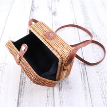 Load image into Gallery viewer, Rattan Square Bag - Freyja