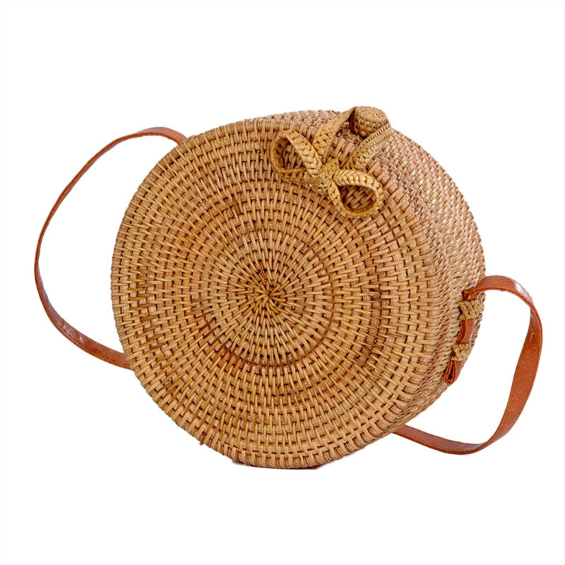 Round Rattan Bag Iris