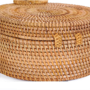 Round Rattan Bag Iris
