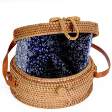 Load image into Gallery viewer, Round Rattan Bag Iris
