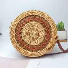 Load image into Gallery viewer, Round Rattan Bag - Eos