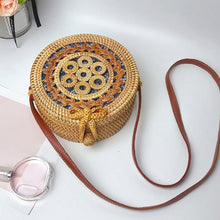 Load image into Gallery viewer, Round Rattan Bag - Hebe